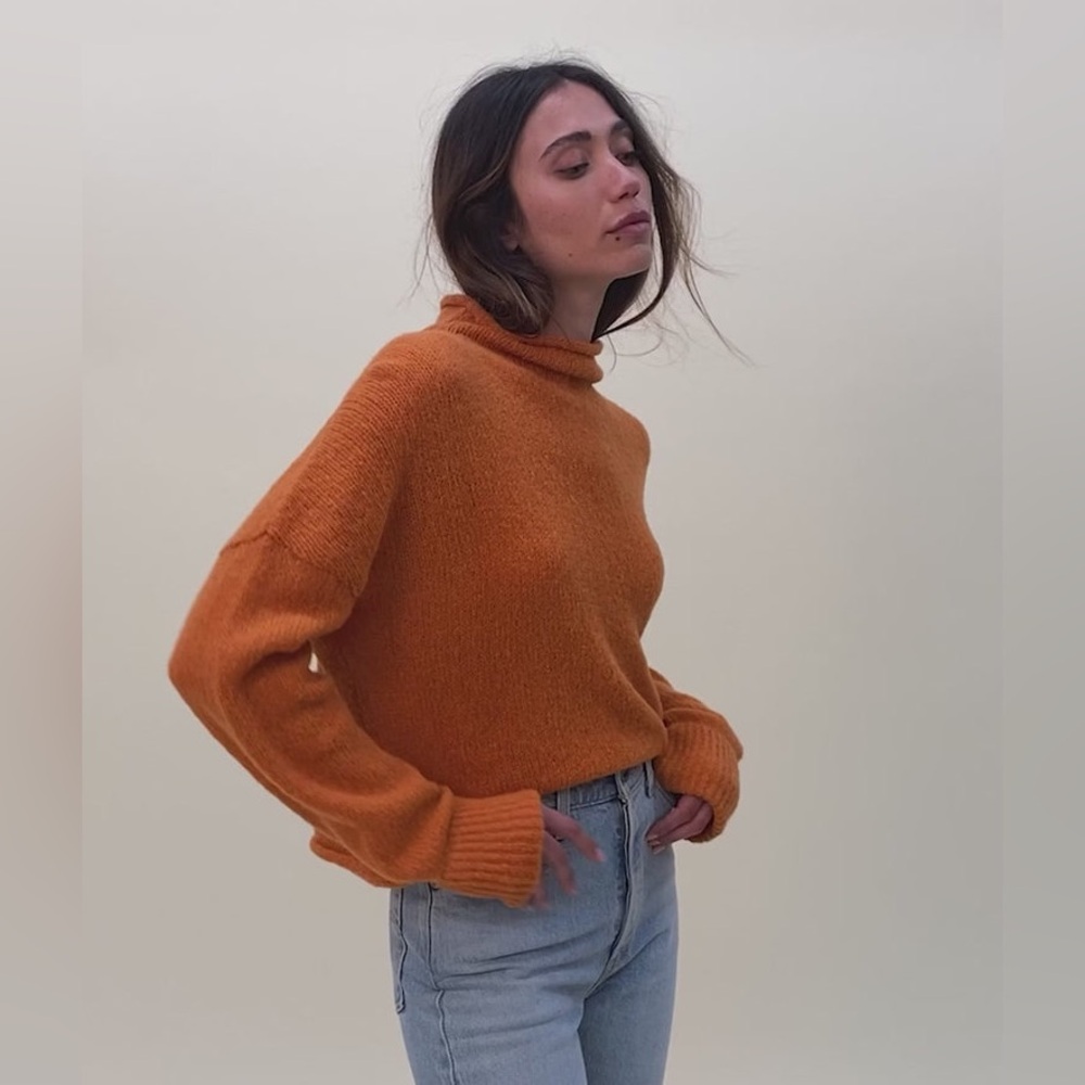 Nation LTD Galen Rollneck Alpaca Sweater